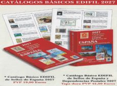 Catalogos de Sellos EDIFIL, Basicos y con Dependencias Postales. ESPECIALIZADOS y Otros.